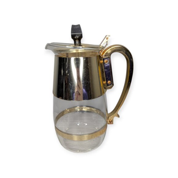 Vintage Silex Duette Coffee Tea Serving Carafe Mid Century Modern - Picture 3 of 14